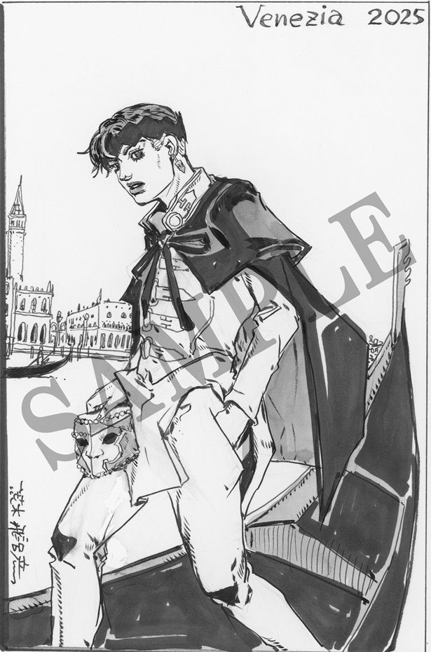 【写真を見る】入場者プレゼントとして配布される『岸辺露伴は動かない　懺悔室』イラストカード