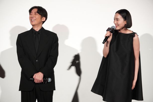 『岸辺露伴は動かない　懺悔室』公開記念舞台挨拶の様子