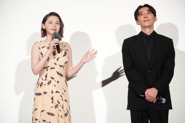 『岸辺露伴は動かない　懺悔室』公開記念舞台挨拶の様子