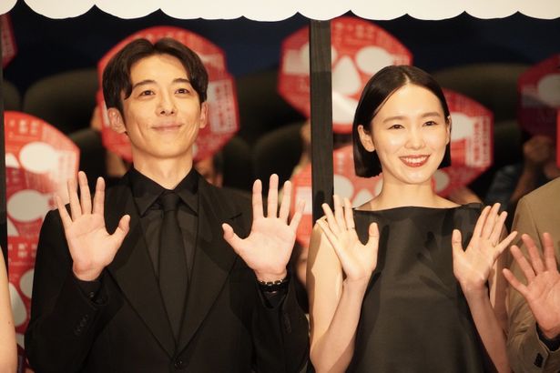 『岸辺露伴は動かない　懺悔室』公開記念舞台挨拶の様子