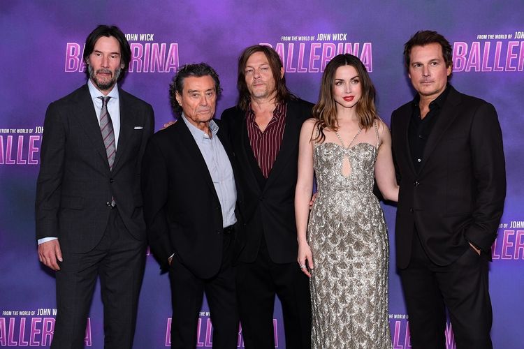 アナ・デ・アルマス、キアヌ・リーブスと約10年ぶりの共演に感謝！『バレリーナ：The World of John Wick』ワールドプレミア