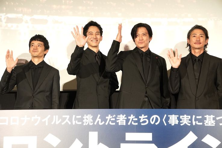 豪華客船「ダイヤモンド・プリンセス」での実話をもとにした『フロントライン』がお披露目となった