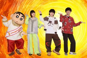 Saucy Dogのしんちゃん、石原慎也とクレヨンしんちゃんの夢の共演