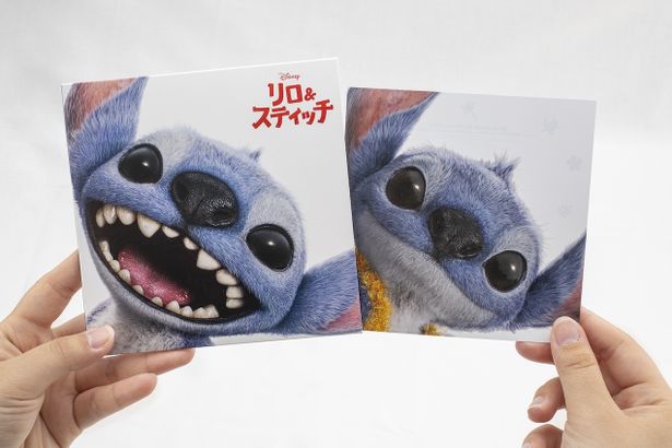 オリジナル・サウンドトラックCDは、口を開けたスティッチがジャケットに