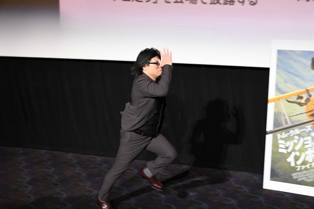 生アフレコ＆“トシ”走りで黄色い歓声を浴びた森川智之