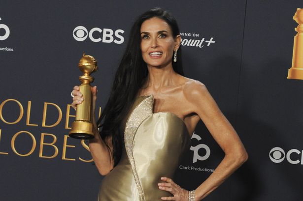 デミ・ムーアは『サブスタンス』の演技で、キャリア初のゴールデン・グローブ賞を受賞し、完全復活！