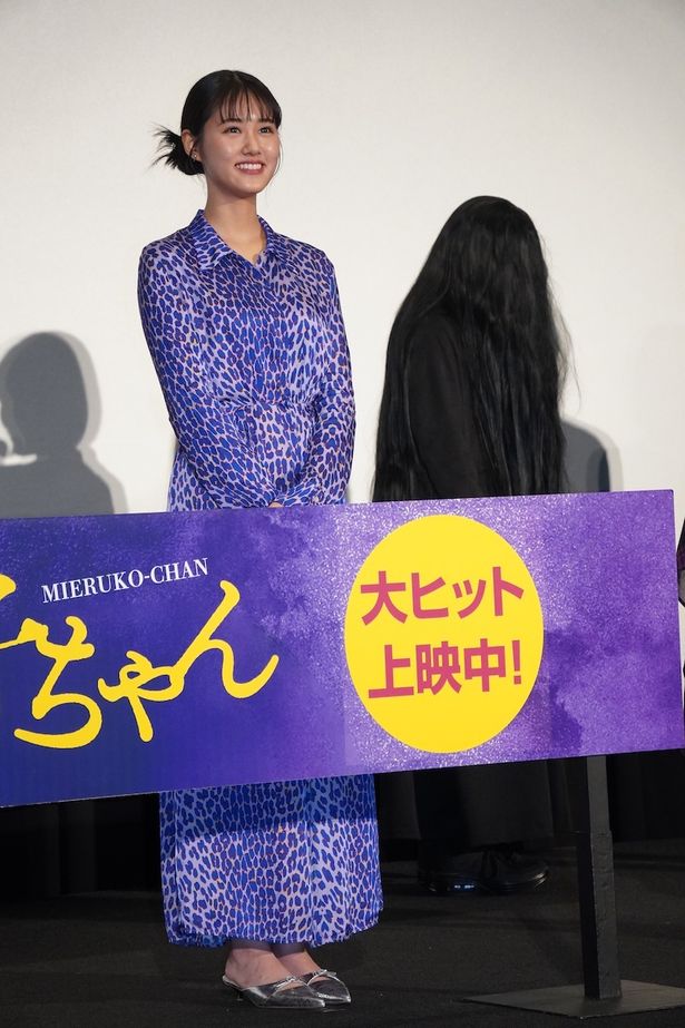 『見える子ちゃん』公開記念舞台挨拶の様子