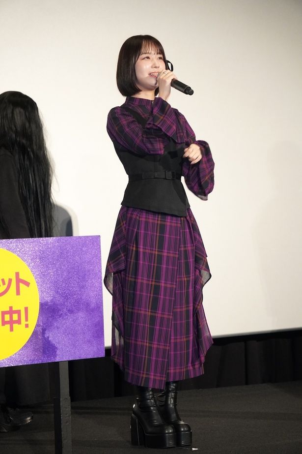 『見える子ちゃん』公開記念舞台挨拶の様子