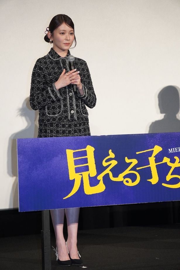 『見える子ちゃん』公開記念舞台挨拶の様子