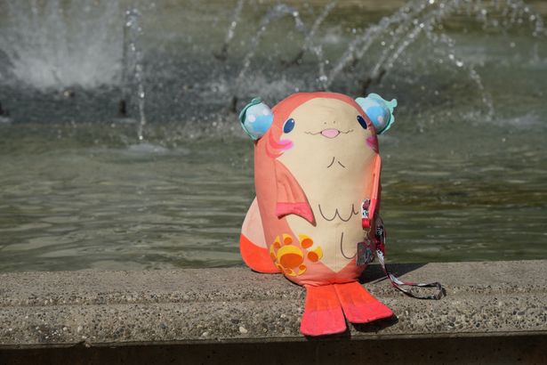 【写真を見る】現地ファンからも大人気だったチャオのぬいぐるみがかわいい…