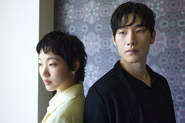 イ・オニ監督と共に来日したキム・ゴウンとノ・サンヒョン