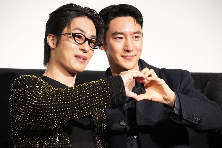 『脱走』イ・ジェフン＆ク・ギョファン、映画館で日本のファンと対面「夢が実現した。とても幸せ！」と感激