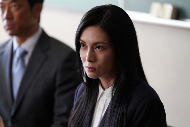 氷室律子を演じるにあたり、長く髪を伸ばしたという柴咲