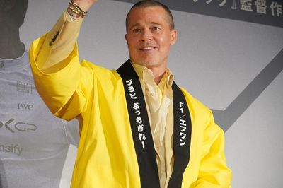 『F1(R)／エフワン』の来日舞台挨拶に登壇したブラッド・ピット