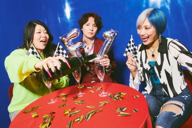 映画の趣味がバラバラなぱーてぃーちゃんの3人も、そろって映画『F1(R)／エフワン』に魅了された