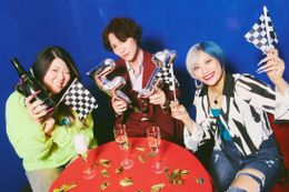 お笑いトリオ、ぱーてぃーちゃんが映画『F1(R)／エフワン』(公開中)の胸アツポイントを語り合う