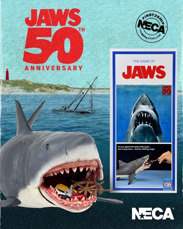 ジョーズ / ザ・ゲーム・オブ・ジョーズ 50周年 アニバーサリー 12インチ アクションフィギュア