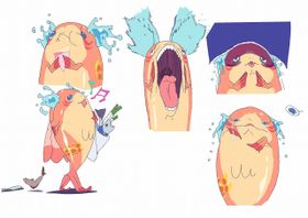 『ChaO』のヒロイン、人魚姫チャオの豊かな表情！貴重な設定画を公開