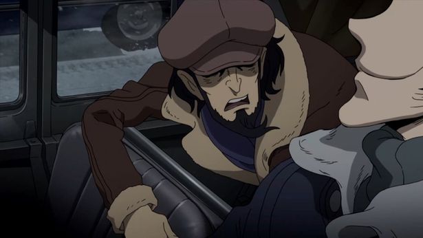 ルパンと共にロビエト連邦を横断する次元(『LUPIN THE IIIRD 銭形と2⼈のルパン』)