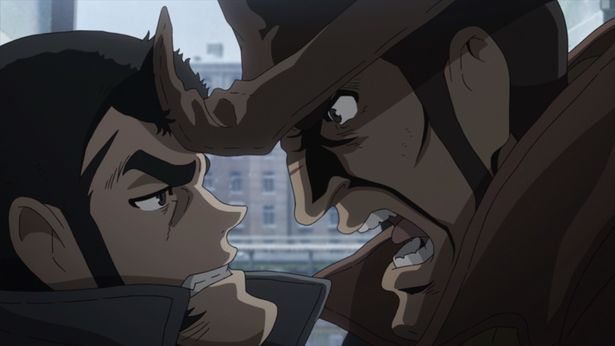 ルパンを捕まえ、爆破テロについて問いただすが…(『LUPIN THE IIIRD 銭形と2⼈のルパン』)