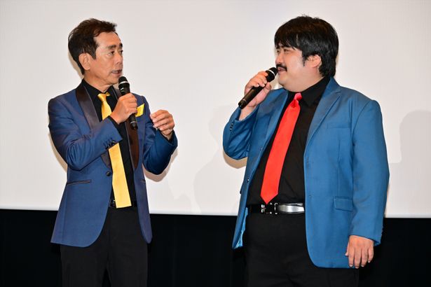 栗田貫一と鈴木もぐらが軽妙なクロストーク