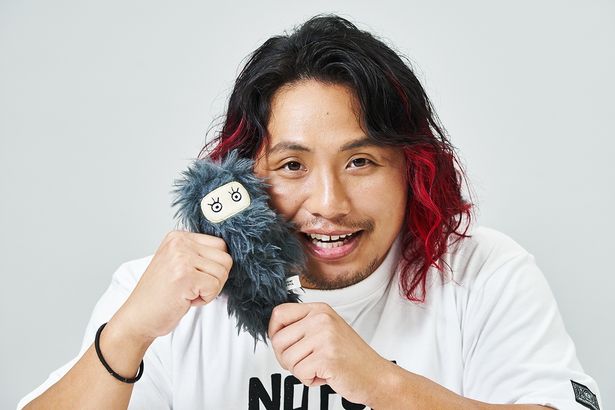 ァサファサの毛の質感が気持ちいいハナゲぬい