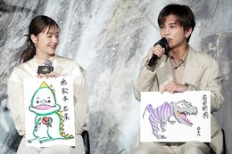 『ジュラシック・ワールド／復活の大地』シリーズ新章始動イベントに松本若菜、岩田剛典ら登壇！