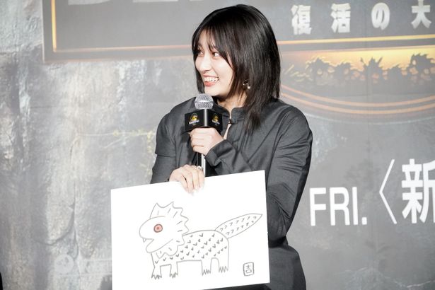 『ジュラシック・ワールド／復活の大地』シリーズ新章始動イベントの様子