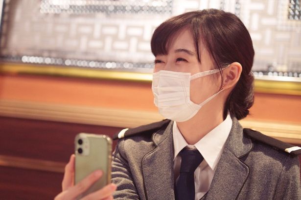 クルーズ船クルーの羽鳥を演じた森七瀬