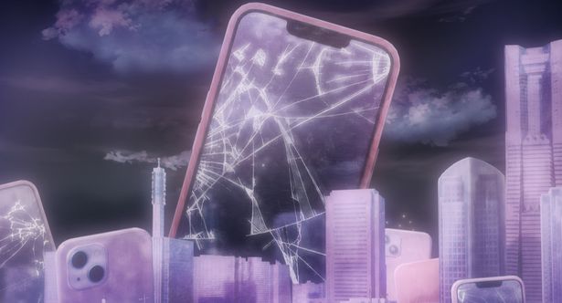 ある日、突然スマホが割れ、前澤栞は気づけば異世界の横浜に。