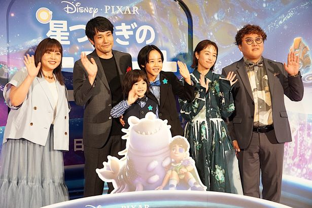 『星つなぎのエリオ』(8月1日公開)の七夕ジャパンプレミアが行われた