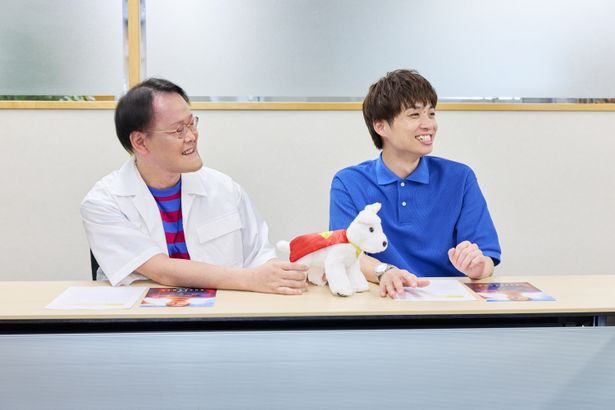 犬好きの夢が詰まったシーンを熱く語るアインシュタインの2人