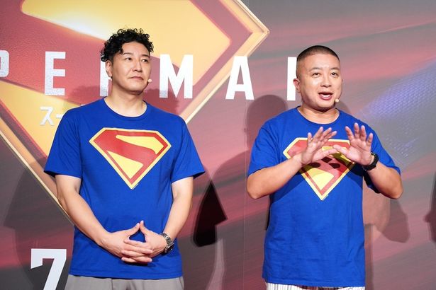 スーパーマンのTシャツ姿もすっかりお馴染みに