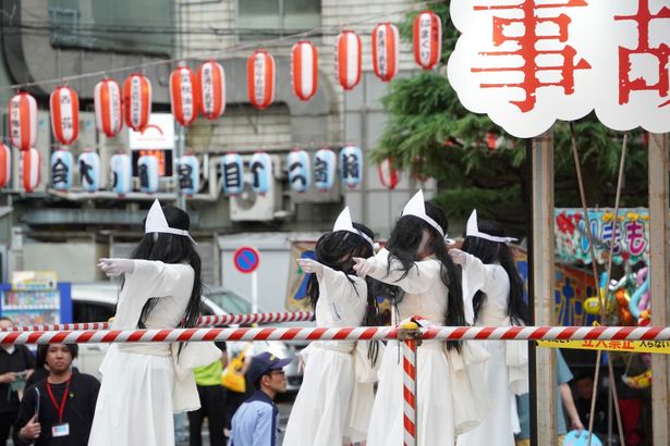 『事故物件ゾク 恐い間取り』夏祭りイベントの様子