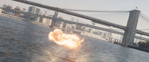 全身を炎に包み、高速で空を飛べるヒューマン・トーチ