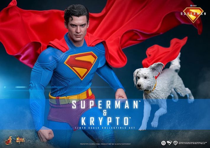 キュートな愛犬とのセットもうれしい！フィギュアになっても頼もしいアメコミヒーローの原点『スーパーマン』
