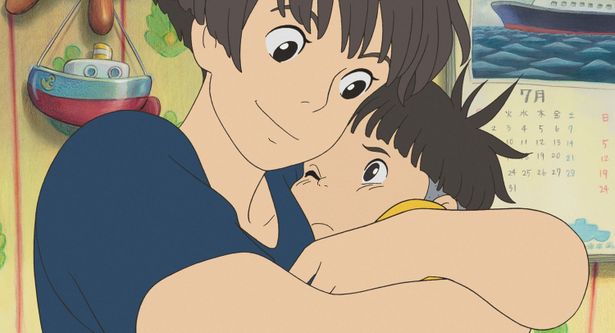 ポニョと宗介を見守るのは宗介の母リサ。彼女の優しさも注目だ