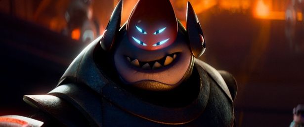 主人公の少年と心を通わすエイリアン・グロードンの父で、冷酷な戦士であるグライゴン