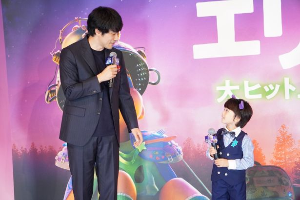 『星つなぎのエリオ』初日舞台挨拶の様子