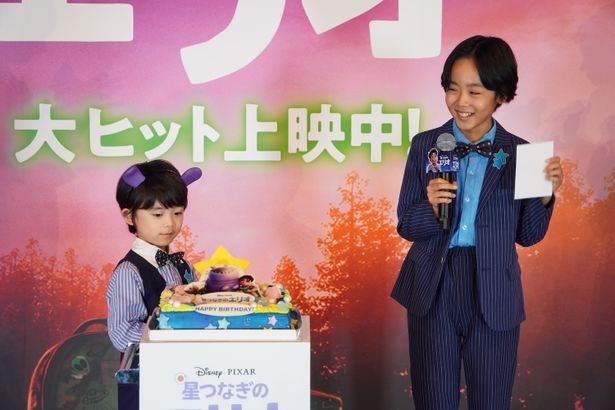 『星つなぎのエリオ』初日舞台挨拶の様子
