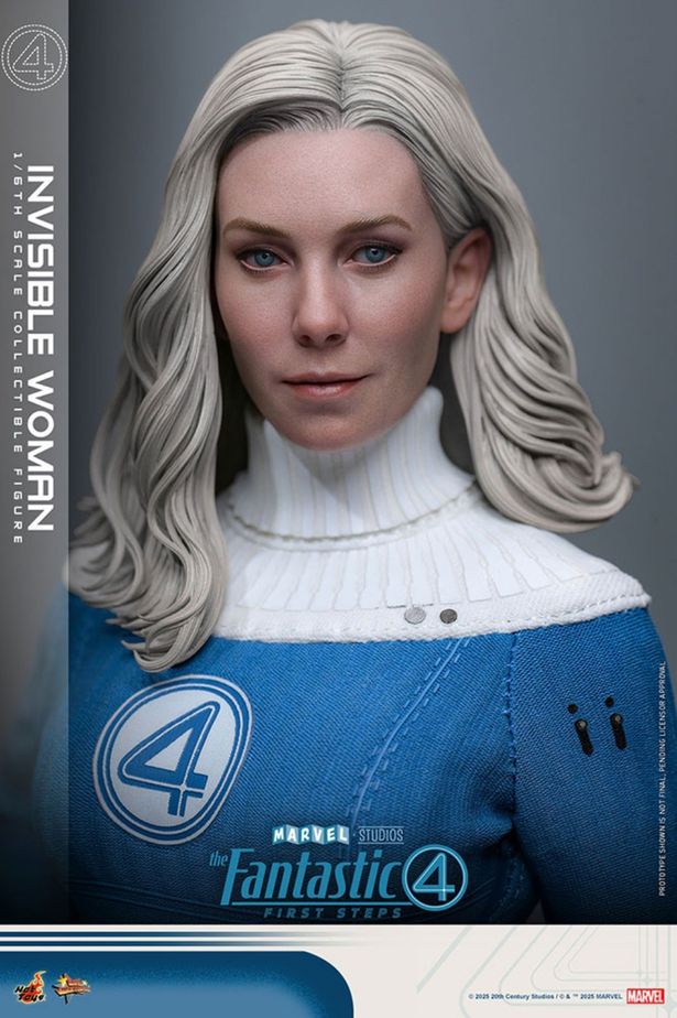 美しいルックスを完全再現！(「【ムービー・マスターピース】『ファンタスティック４：ファースト・ステップ』1/6スケールフィギュア インビジブル・ウーマン」)