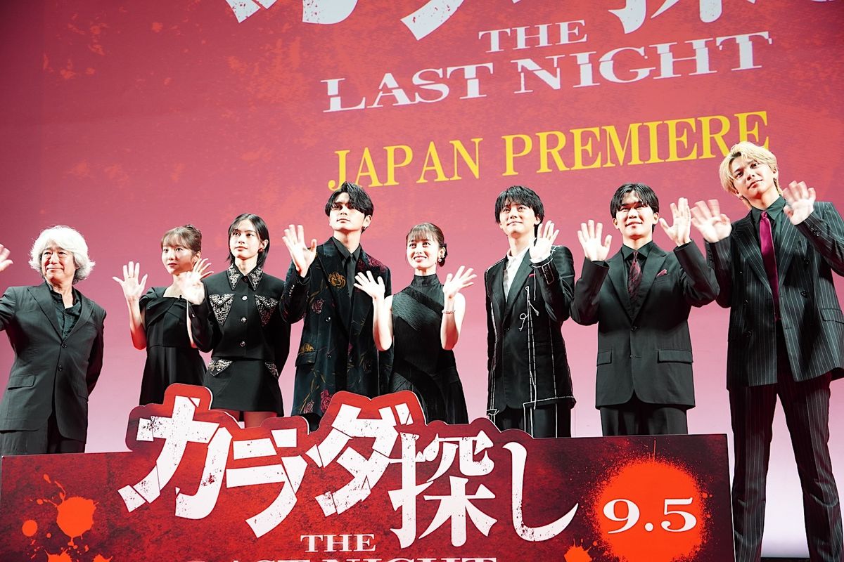 カラダ探し眞栄田郷敦橋本環奈櫻井海音安斉星来鈴木福本田真凜吉田剛明木村佳乃サイン 橋本環奈＆眞栄田郷敦、『カラダ探し』最新作は「パワーアップ」と自信