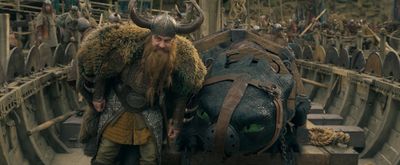 アニメーション版から続投した『ヒックとドラゴン』のジェラルド・バトラー