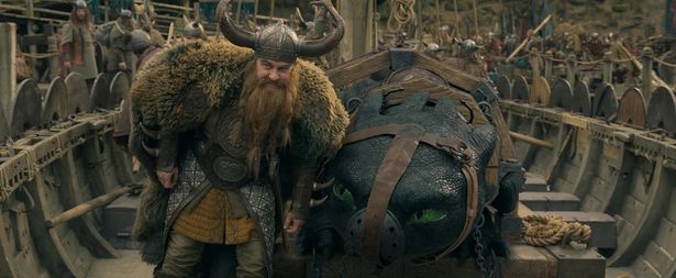 アニメーション版から続投した『ヒックとドラゴン』のジェラルド・バトラー