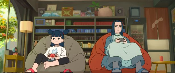 前回も印象的に登場したナタ(左)。館の三大創始神の一人で非常に強い力を持つ(『羅小黒戦記２ ぼくらが望む未来』)