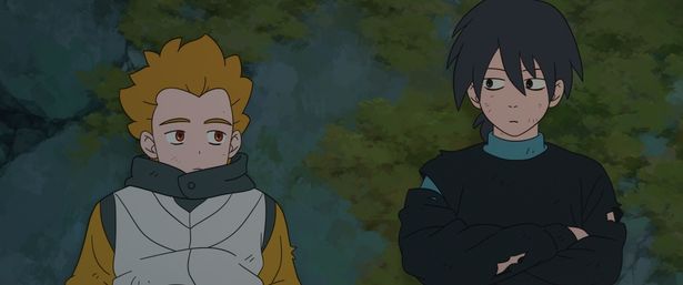 チーネンの弟子である乙(声：土屋神葉、左)と甲(声：榎木淳弥、右)(『羅小黒戦記２ ぼくらが望む未来』)