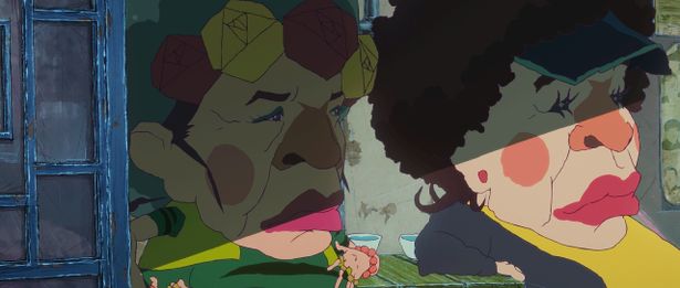 一般的な頭身バランスにとらわれない、個性豊かなキャラクターたち