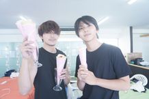 遊園地でフードも堪能！眞栄田郷敦がクレープを差し入れ