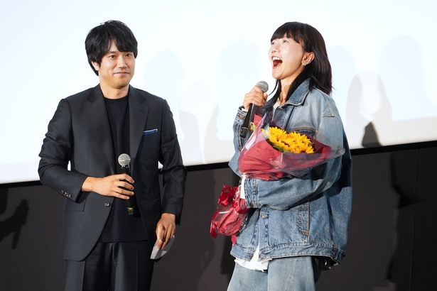 松山の登場に大興奮のペ・ドゥナ
