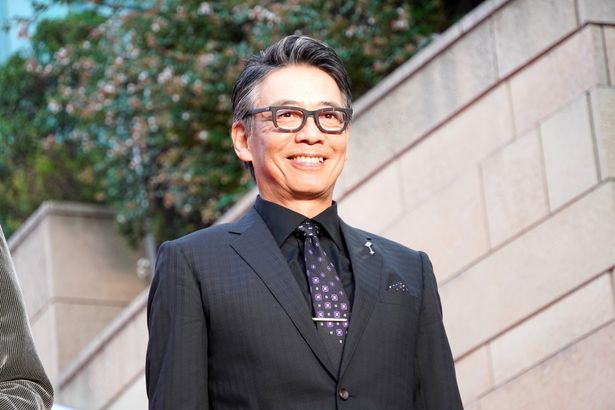 『ブラック・ショーマン』レッドカーペットイベント＆完成披露試写会に出席した生瀬勝久